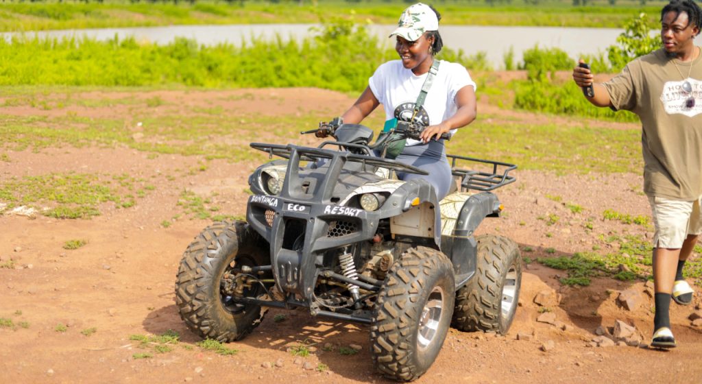 quad bike @ botanga eco resort