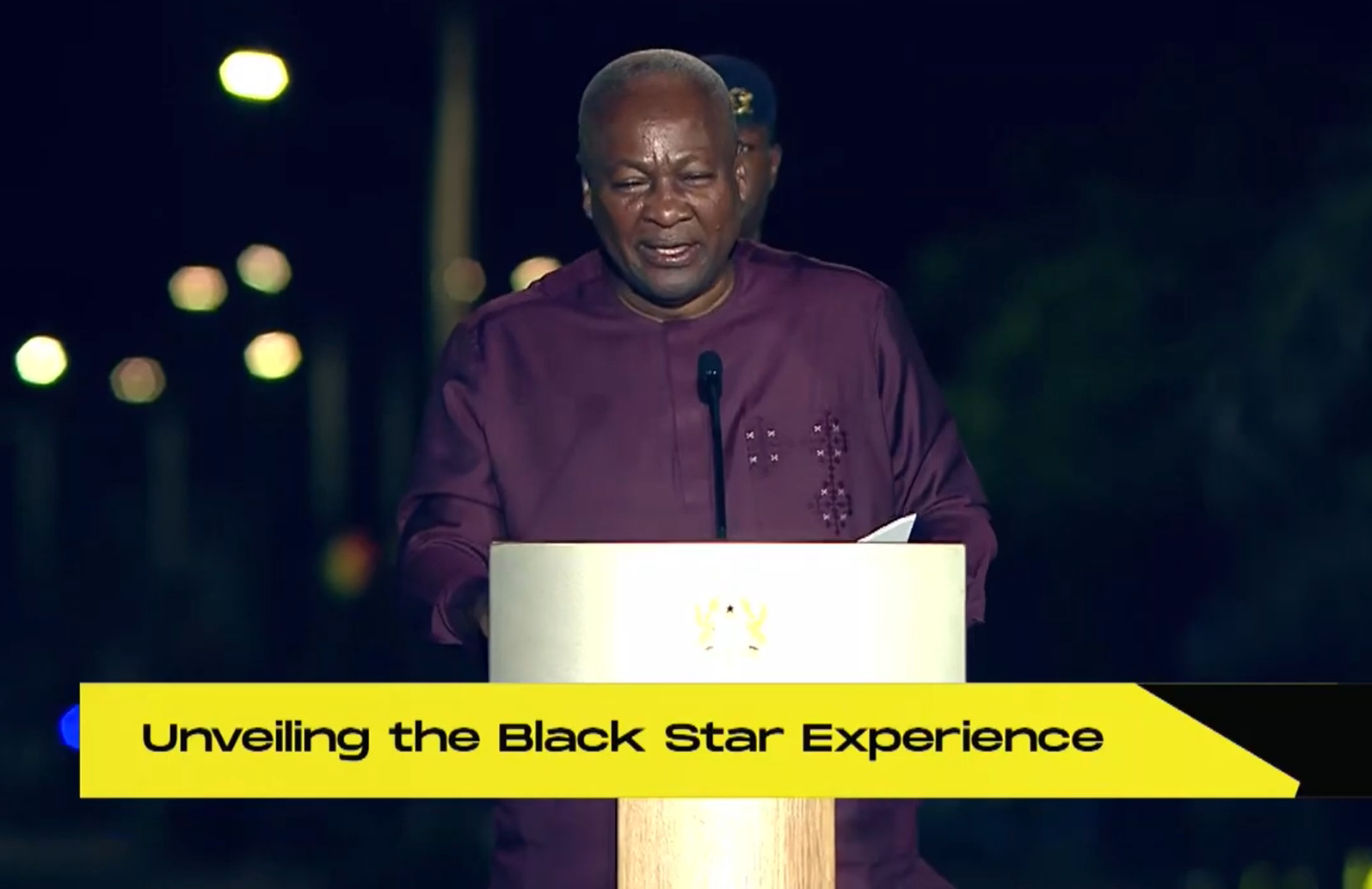 the president of ghana his excellency John Dramani mahama’s speech at the lauch of the black star experience